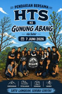 Pendakian Bersama HTS ke Gunung Abang