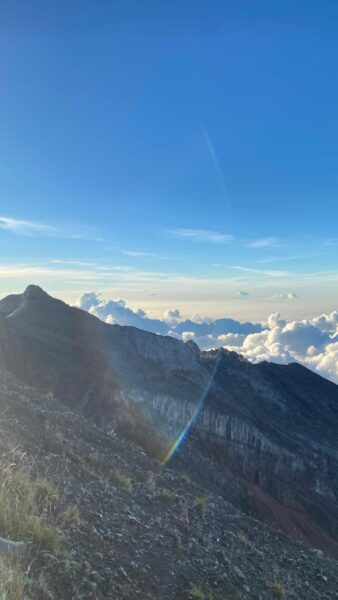 Sunrise In Agung Mountain