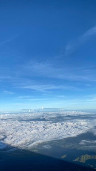 Sunrise In Agung Mountain